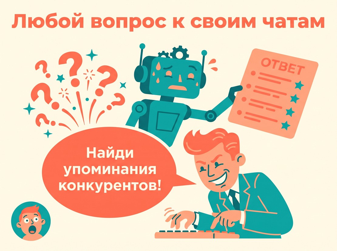Любой свой вопрос к чатам