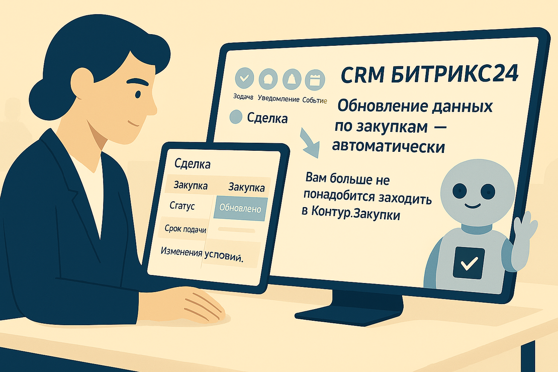 Обновление данных по закупкам