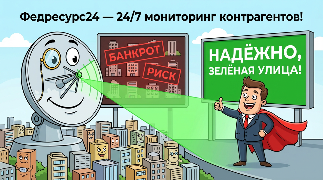 Проверка контрагентов на признаки банкротства